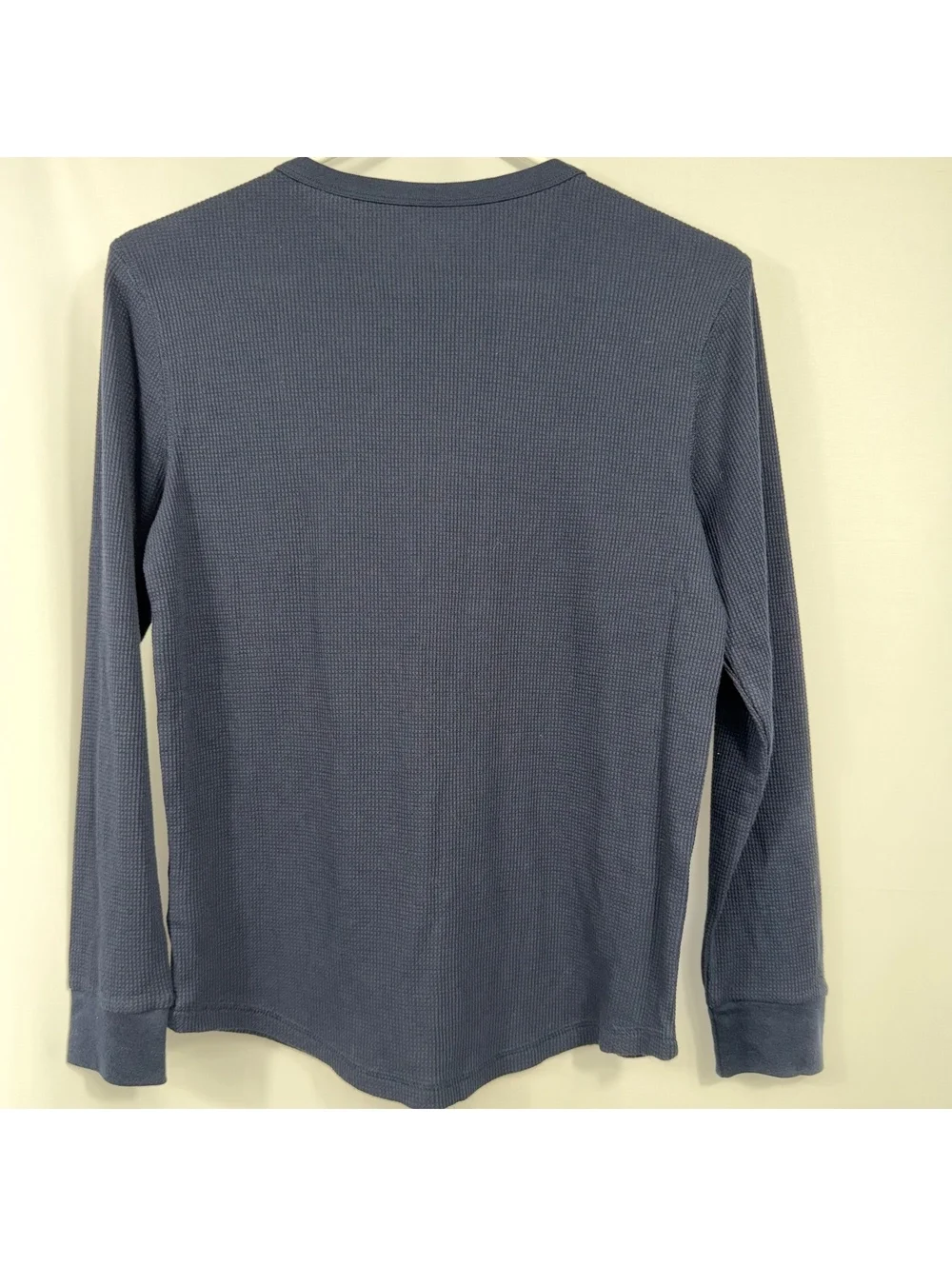 Old Navy Boys XL 14-16 Navy Waffle Knit Shirt
